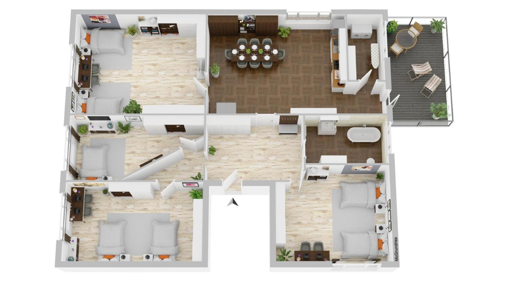 -Cs24- 4 Rooms Apartment With Rooftop - Ka02 Iserlohn Eksteriør billede