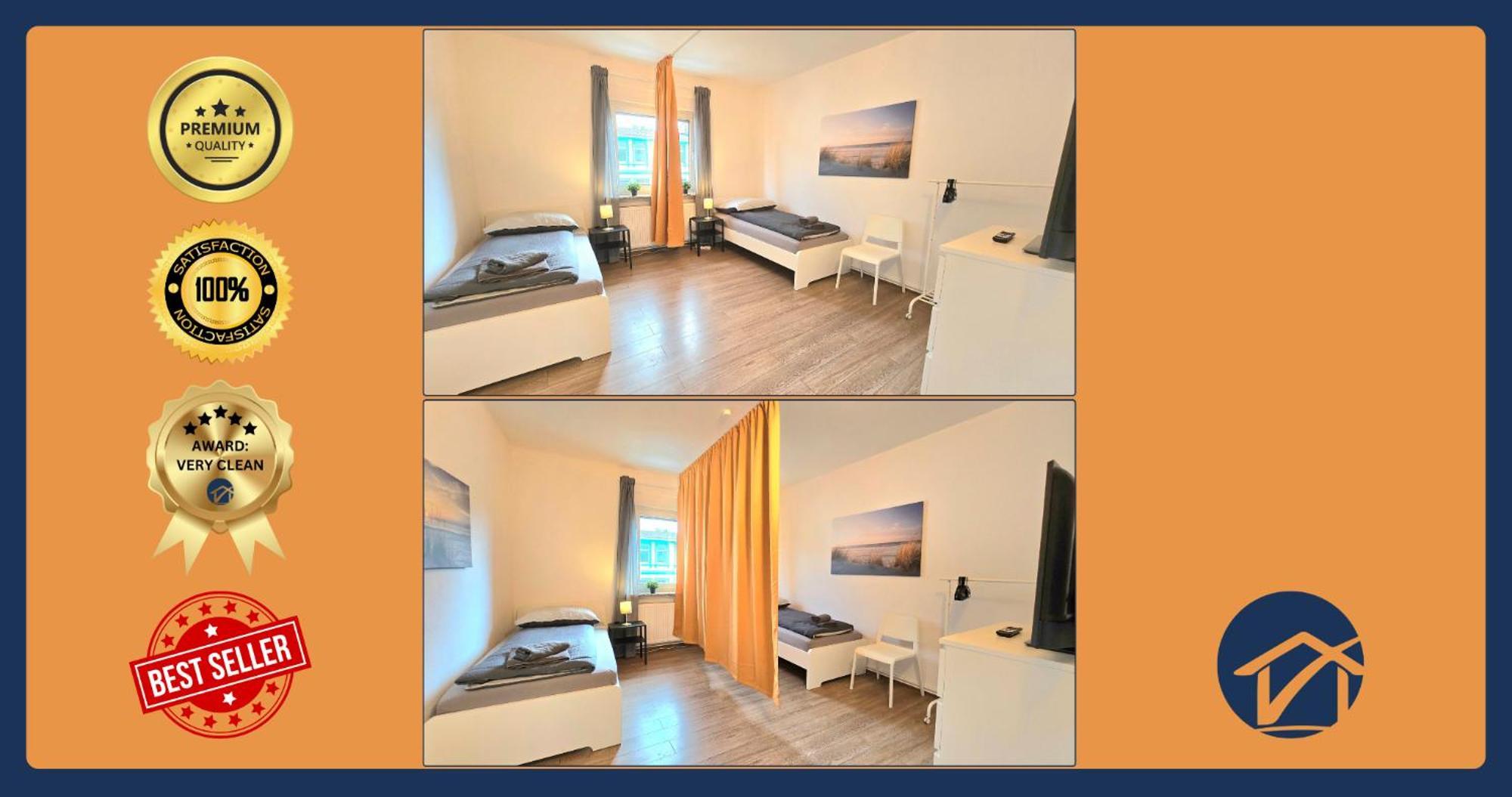 -Cs24- 4 Rooms Apartment With Rooftop - Ka02 Iserlohn Eksteriør billede